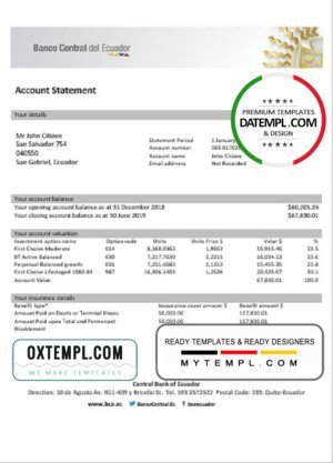 Modern Computer Repair Invoice template in word and pdf format