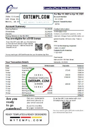 Germany RECHNUNG O2 utility bill template in Word and PDF format