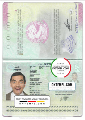 USA Missouri driving license PSD files, scan look and photographed image, 2 in 1
