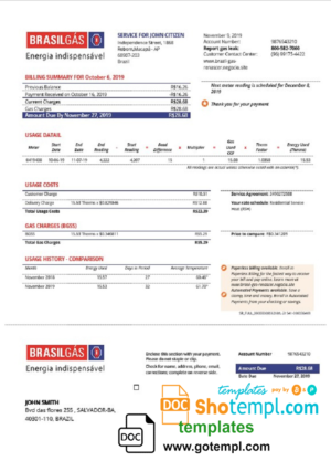 Finland utility bill 5 templates in one catalogue – with lower price