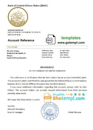 Rwanda marriage certificate PSD template, completely editable