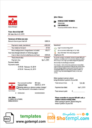 Russia Rosbank reference letter template in Word and PDF format