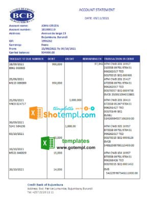 Iraq hotel booking confirmation Word and PDF template, 2 pages