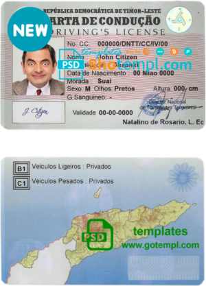 Brazil ID card editable PSDs, scan and photo-realistic snapshot, 2 in 1 (2010-present)