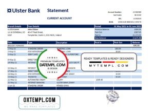LOWE’S HOME CENTER payment receipt PSD template