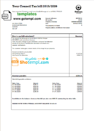 LOVES#207 payment receipt PSD template