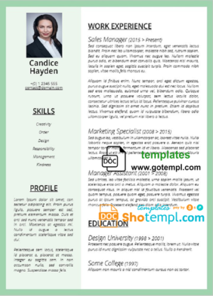 Australia TimeSite easy-to-use application invoice template in Word and PDF format, fully editable