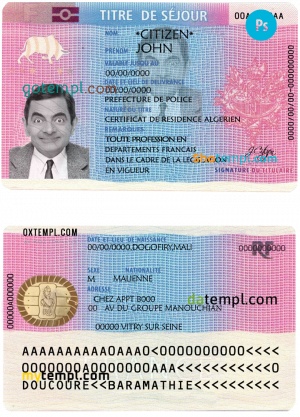 Ghana driving license PSD files, scan look and photographed image, 2 in 1