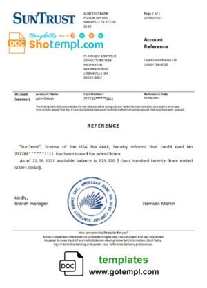 Palau birth certificate PSD template, completely editable