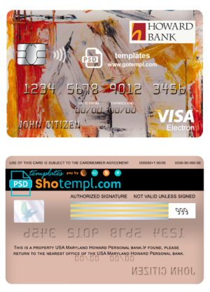 Sri Lanka Seylan Bank Plc mastercard card template in PSD format
