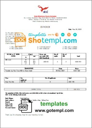 USA Arkansas Commercial Contractors License templates in Word and PDF format