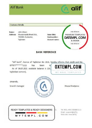 Lebanon identity document 3 templates in one archive – with takeaway price
