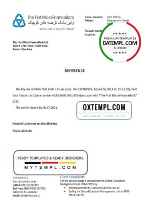 Norway hotel booking confirmation Word and PDF template, 2 pages