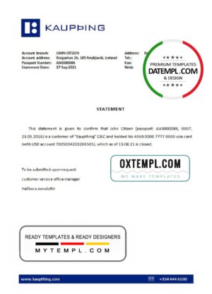 Belarus death certificate template in PSD format, fully editable
