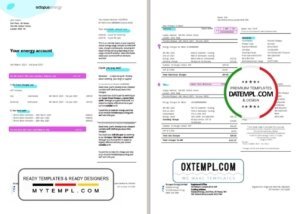 # sure chief universal multipurpose invoice template in Word and PDF format, fully editable