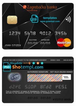 Mozambique entry visa PSD template, with fonts