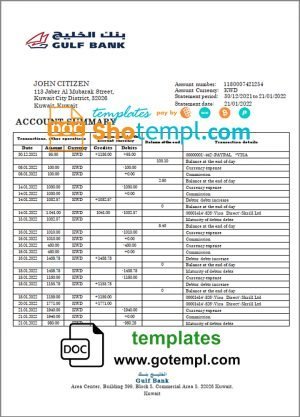 USA Trevor University invoice template in Word and PDF format, fully editable