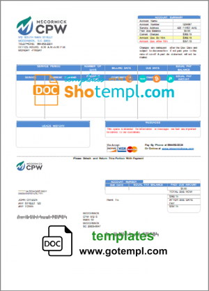 free USA cat (animal, pet) electronic passport PSD template, fully editable