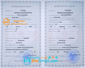 Philippines driving license template in PSD format, fully editable