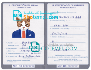 Nambia driving license editable PSD files, scan look and photo-realistic look, 2 in 1