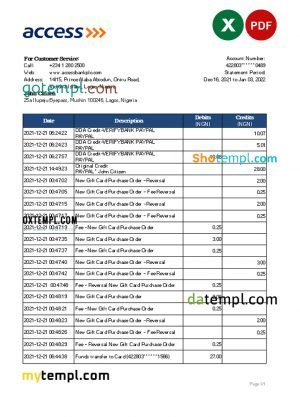 Taiwan Cooperative Bank account closure reference letter template in Word and PDF format
