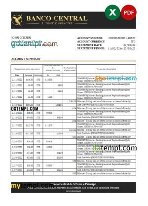 USA The Home Depot invoice template in Word and PDF format, fully editable