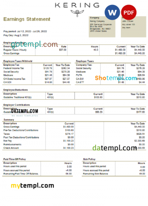 USA Popular, Inc. Bank mastercard template in PSD format