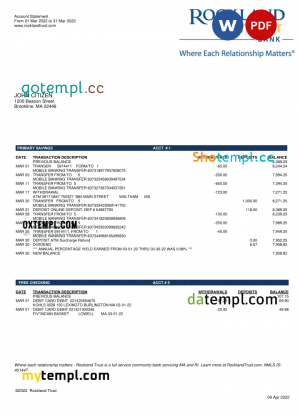 Free Sample School Invoice template in word and pdf format