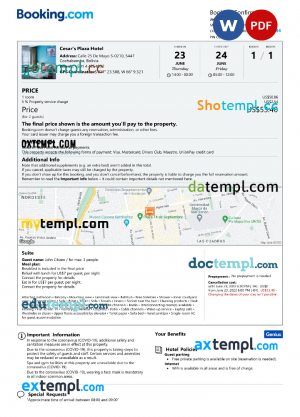 free referral fee affiliate agreement template, Word and PDF format