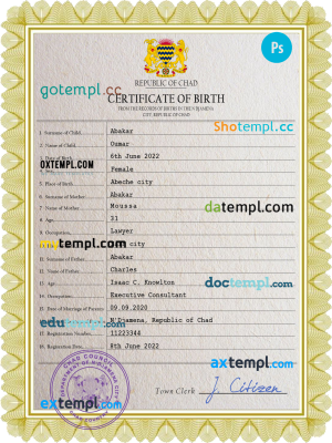 free Oman dog (animal, pet) passport PSD template, completely editable