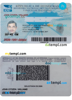 Spain driving license editable PSD files, scan look and photo-realistic look, 2 in 1