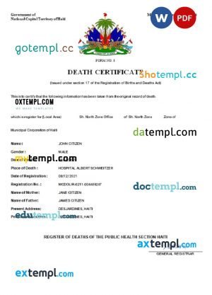 Saint Lucia hotel booking confirmation Word and PDF template, 2 pages