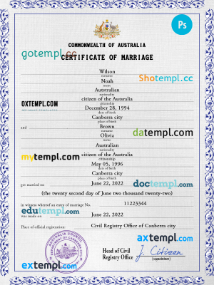 Portugal residence permit card template in PSD format, fully editable