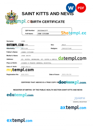 free simple university contract template, Word and PDF format