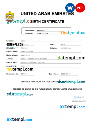 free parent school contract template, Word and PDF format