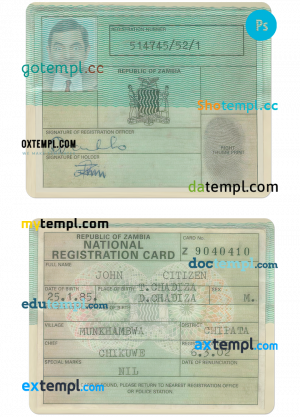 Bolivia driving license PSD files, scan look and photographed image, 2 in 1
