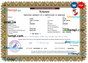 Israel entry visa PSD template, completely editable, with fonts