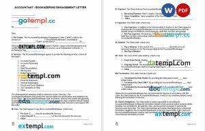 real 30 random bank transactions Word and PDF template