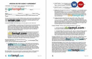 free arkansas employment contract template, Word and PDF format