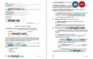free alabama non-solicitation agreement template, Word and PDF format