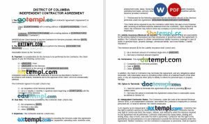 bank account statement sample in .doc and .pdf formats