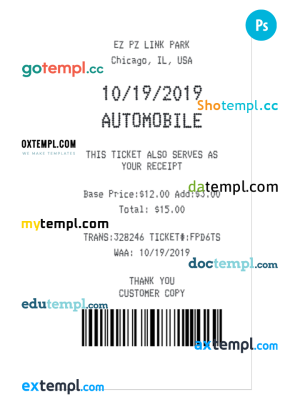 K-MARKET IVALO payment receipt PSD template