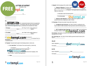 modern resume Word and PDF download template