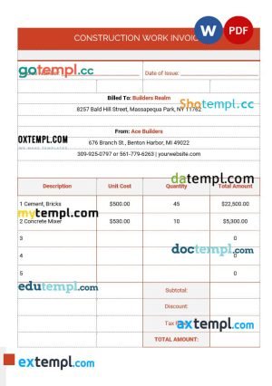 Denial to Extend Time on Payment of Invoice template in word and pdf format