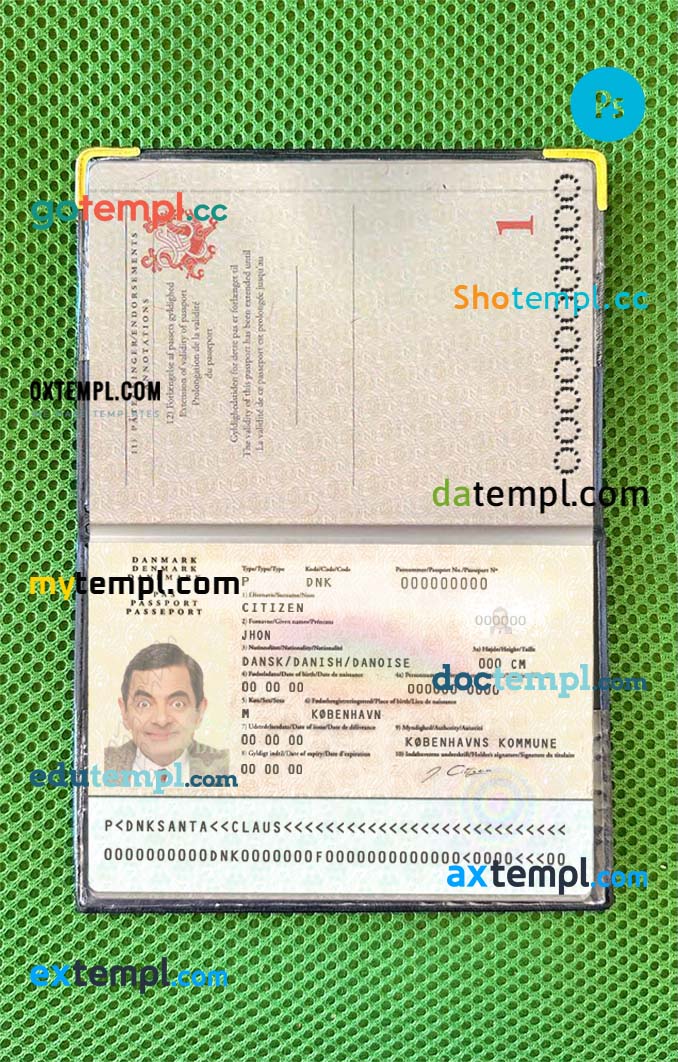 Gabon driving license editable PSD files, scan look and photo-realistic look, 2 in 1