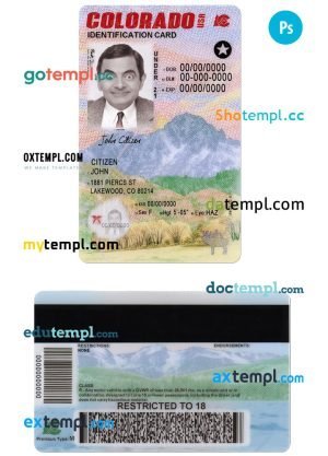 Algeria Calyon Algérie Bank visa card template in PSD format