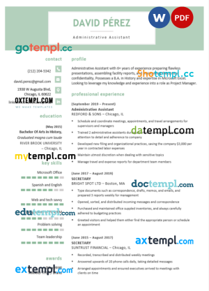 Gabon marriage certificate Word and PDF template, fully editable