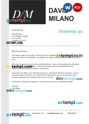 free web designer contract template, Word and PDF format
