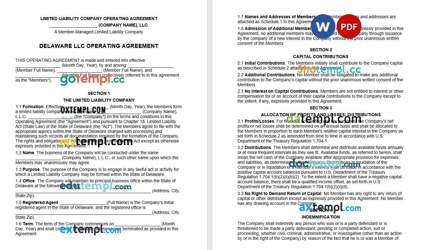 Liechtenstein Valartis bank statement template in Word and PDF format