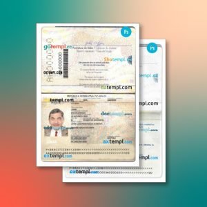 Brazil passport 2 templates in one catalogue – with lower price